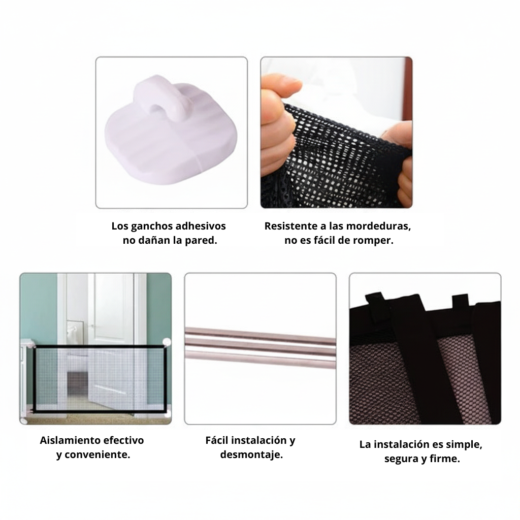 Malla Seguridad Para Mascotas y Niños